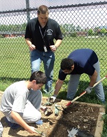 Planting at Horn Farm Center